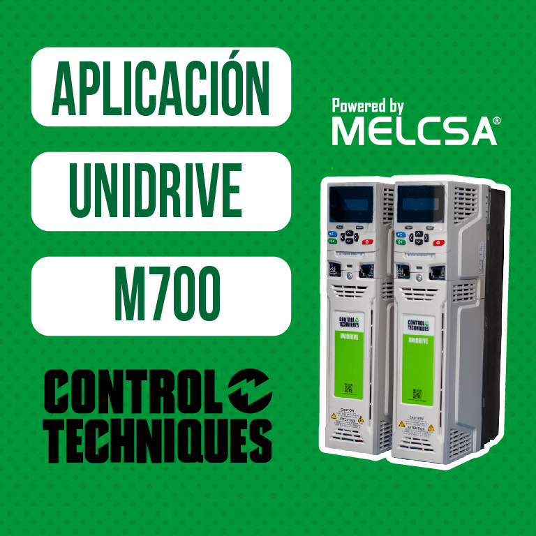 Aplicación - Unidrive M7000, Control Techniques